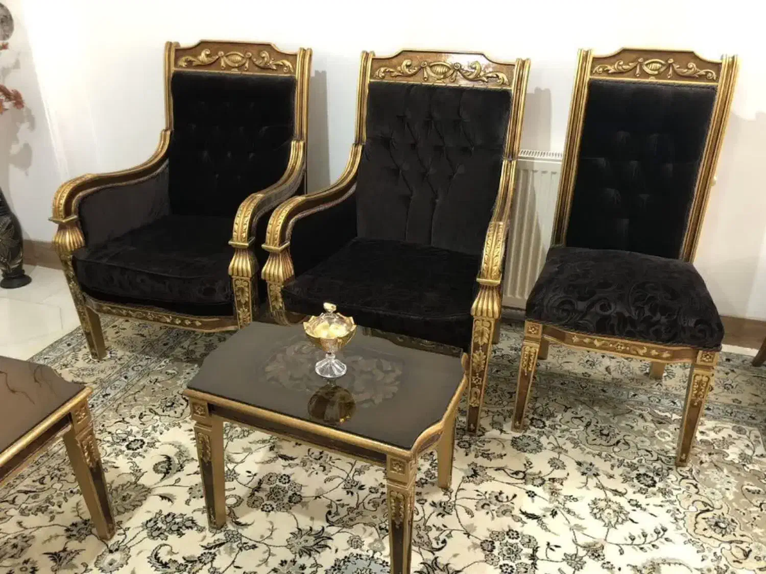 مبل ۹ نفره و نهار خوری|مبلمان خانگی و میز عسلی|قم, هنرستان|دیوار