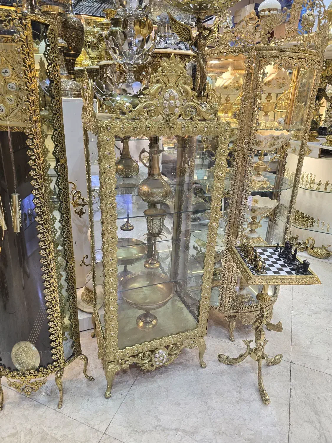 بوفه مینی تمام برنز کار درجه یک فقط ۸۵۰۰ ت|بوفه، ویترین، کنسول|مشهد, کوی المهدی|دیوار