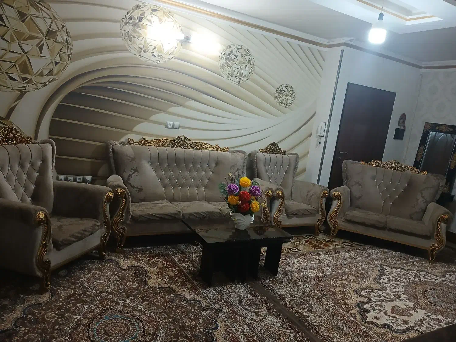 مبلمان راحتی|مبلمان خانگی و میز عسلی|تاکستان, |دیوار