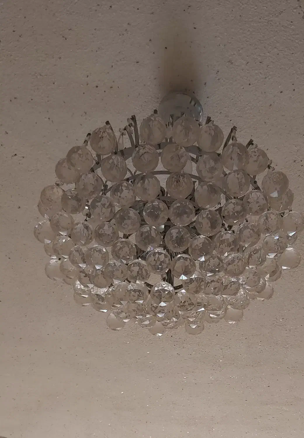 لوستر کریستالی|لوستر و چراغ آویز|شاهینشهر, خانه کارگر|دیوار