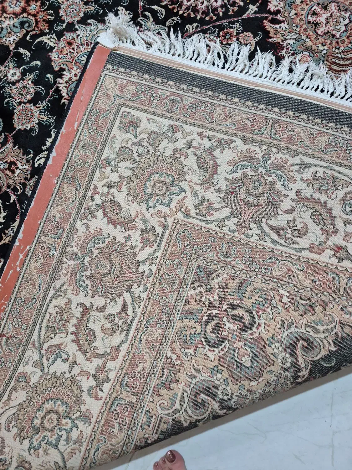 فرش 12 متری دو تخته طرح گل افشان 700 شانه|فرش|قوچان, |دیوار