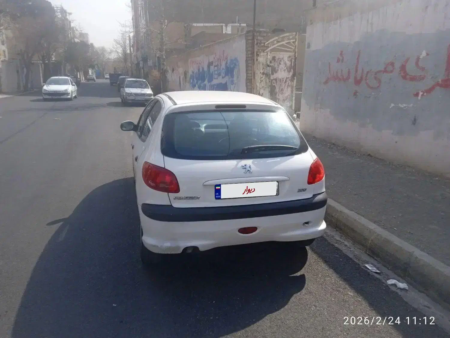 206 تیپ 2 مدل 1386|خودرو سواری و وانت|فردیس, شهرک شهید حسینی|دیوار