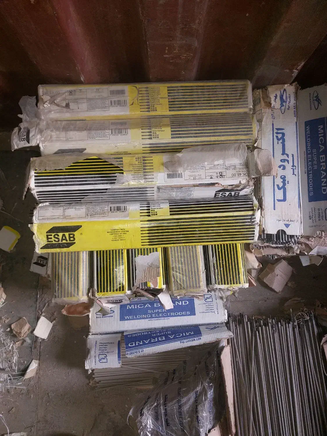 ۳۳۰ کیلو الکترود زیر قیمت|ابزارآلات|تهران, نعمت‌آباد|دیوار