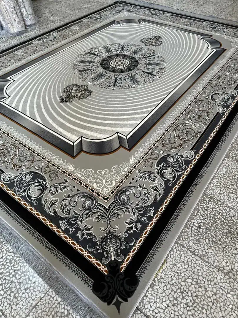 سه بعدی..ضمانتی.درباری|فرش|بافق, |دیوار