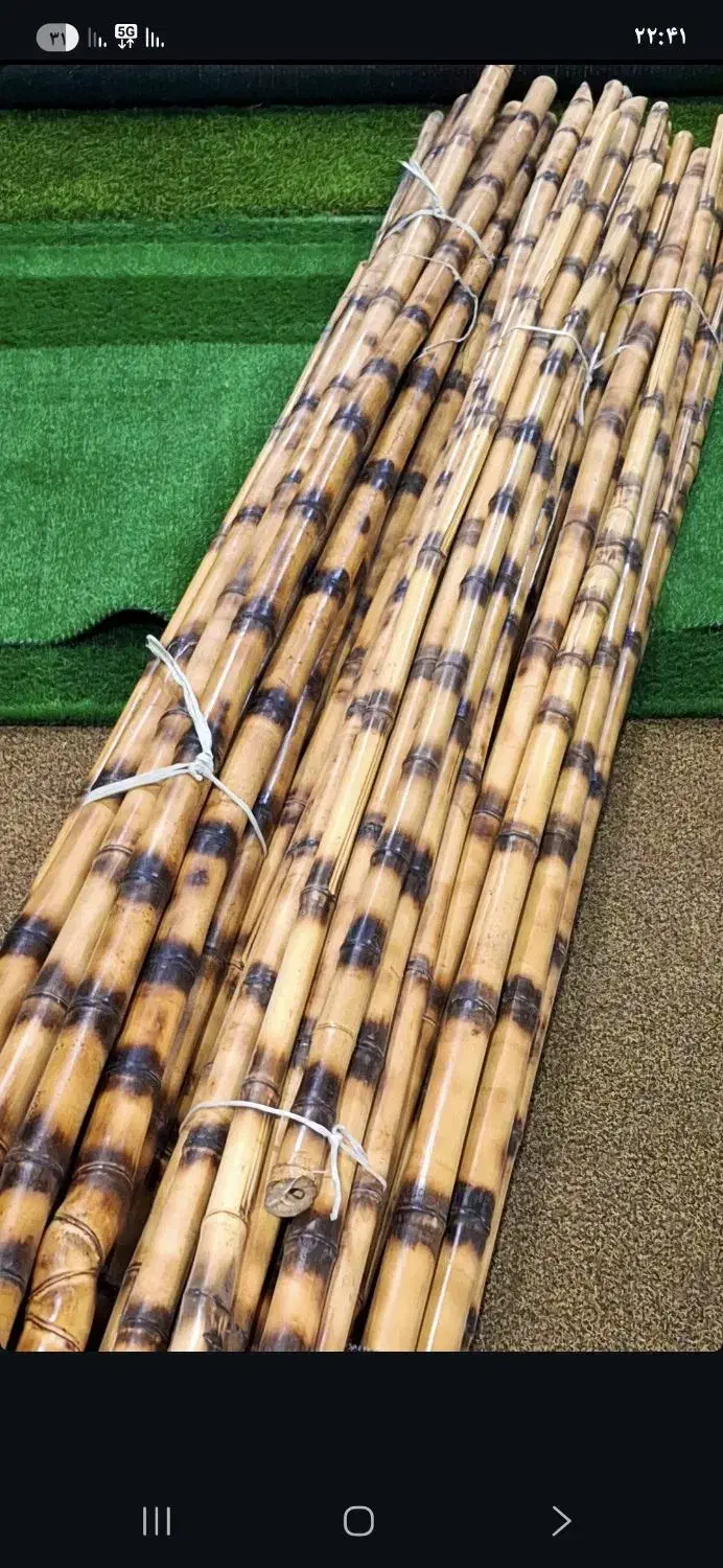 برگ خیزران بامبو چوب بامبو|صنایع دستی و سایر لوازم تزئینی|قزوین, |دیوار