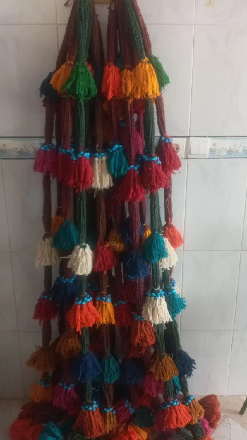 ریسه|ریسه و چراغ تزئینی|اصفهان, خانه اصفهان|دیوار