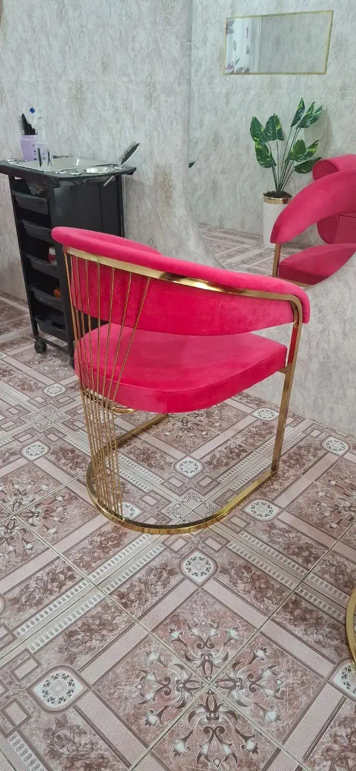 میز ناخون  .صندلی چسترجکدار صندلی سزار فروش فوری|آرایشگاه و سالن‌های زیبایی|نسیم‌شهر, |دیوار