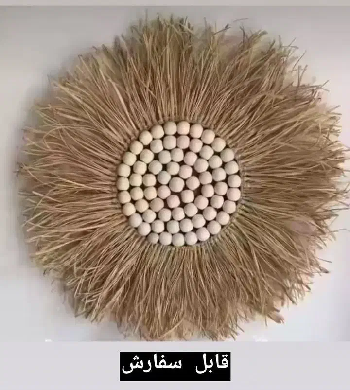 دیوارکوب رافیا|صنایع دستی و سایر لوازم تزئینی|نوشهر, |دیوار