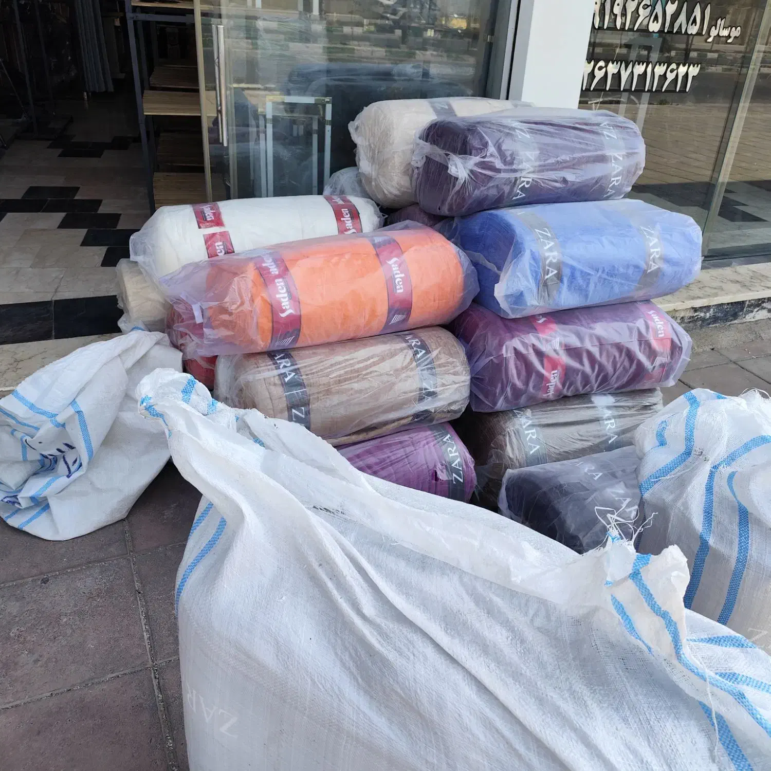 پرده اتاق پرو با لوله ال و یو عمده و تکی|فروشگاه و مغازه|ماهدشت, |دیوار