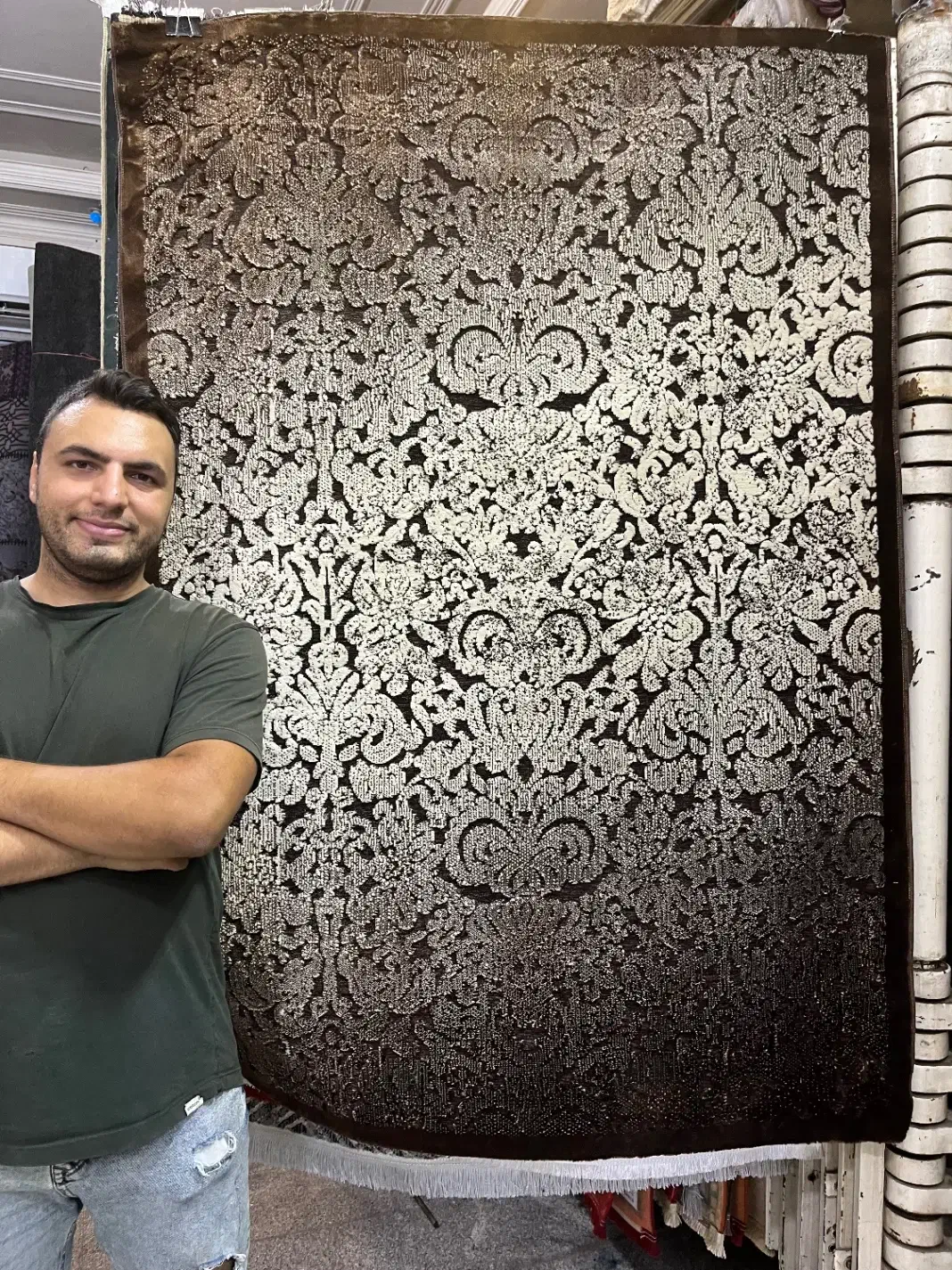 پرزدار ۳متری آکبند|فرش|قدس, شهر‌قدس|دیوار