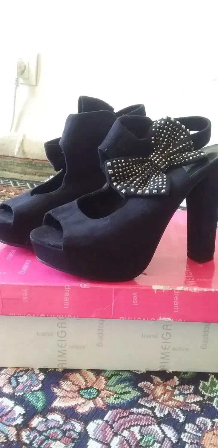 کفش مجلسی|کیف، کفش، کمربند|شیراز, پانصد دستگاه ارتش|دیوار