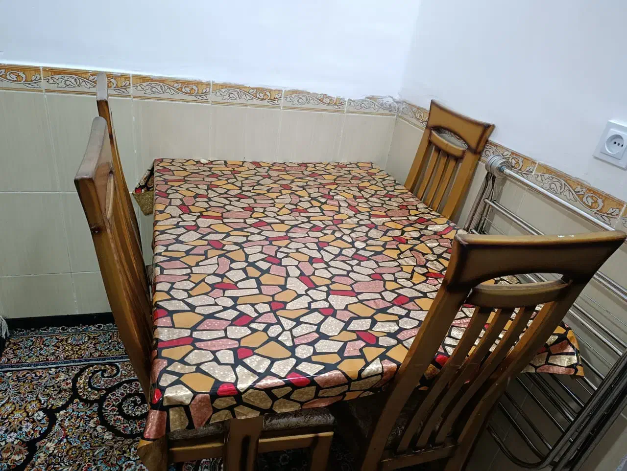 فروش میز غذا خوری 4نفر|میز و صندلی غذاخوری|شوش, |دیوار
