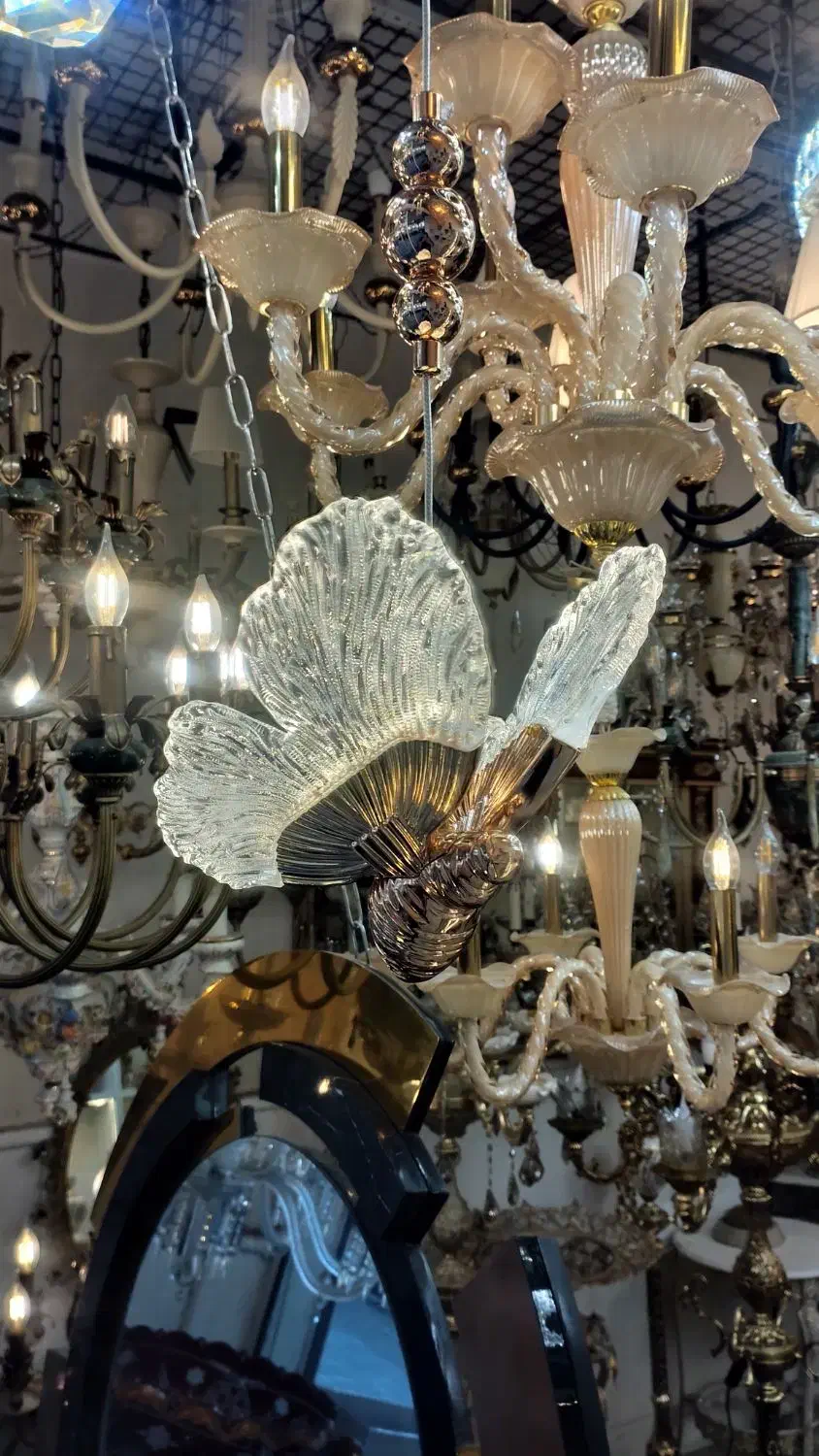 لوستر آویز مدل پروانه|لوستر و چراغ آویز|مشهد, گوهرشاد|دیوار