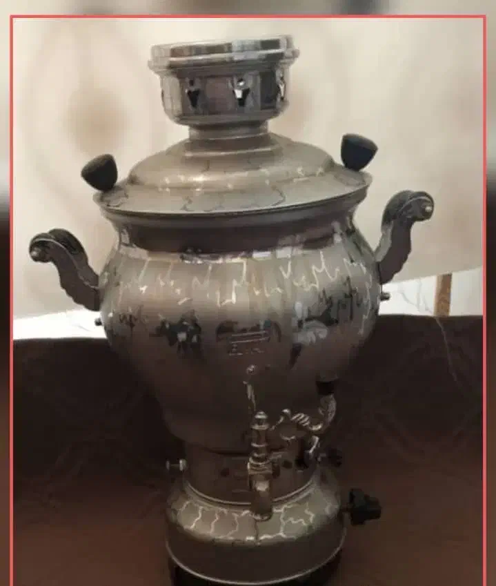 سماور 6لیتری سالم|سماور، چای‌ساز، قهوه‌ساز|فولادشهر, B7|دیوار