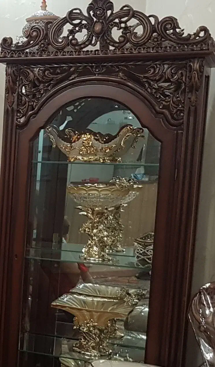 ویترین چوبی|بوفه، ویترین، کنسول|تهران, والفجر (افسریه)|دیوار