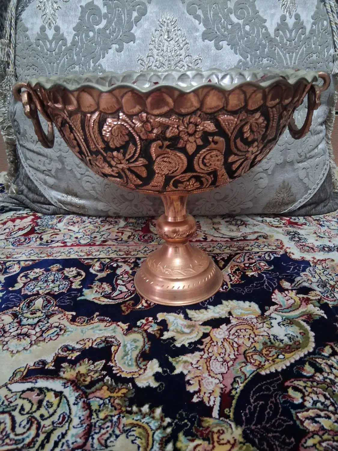 میوه خوری مسی|ظروف سرو و پذیرایی|شیراز, حجت آباد|دیوار