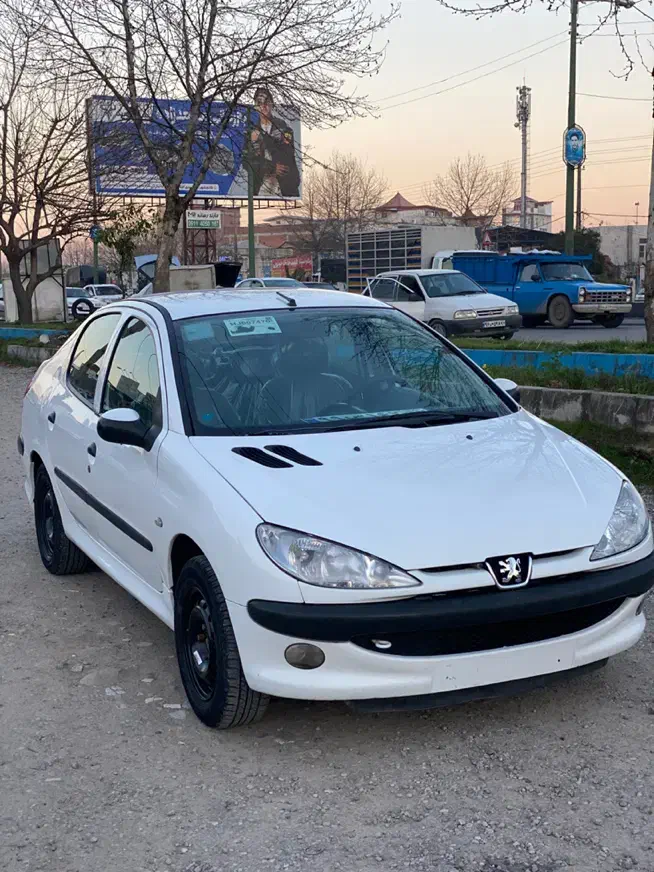 206 sd v8 96 خشک|خودرو سواری و وانت|قائم‌شهر, |دیوار