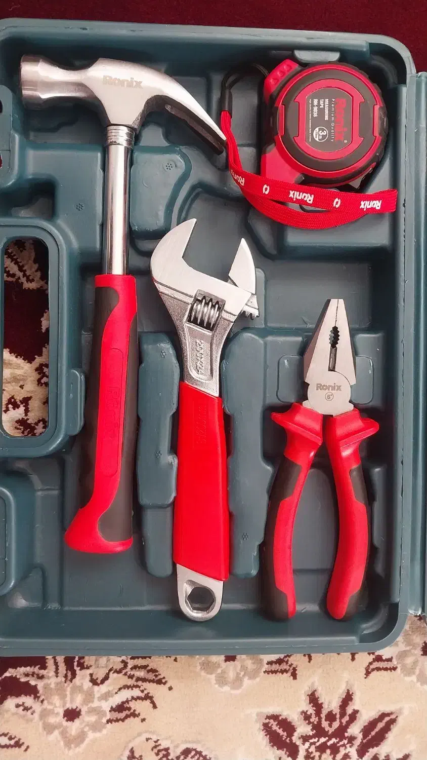 مجموعه ۱۲ تایی ابزار رونیکس|ابزارآلات|خلخال, |دیوار