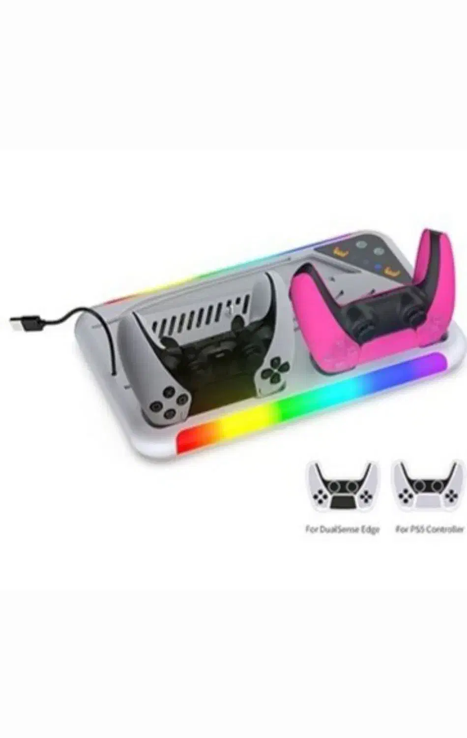 دسته ps5 اورجینال همراه پایه شارژر|کنسول، بازی ویدئویی و آنلاین|پرند, فاز ۶|دیوار