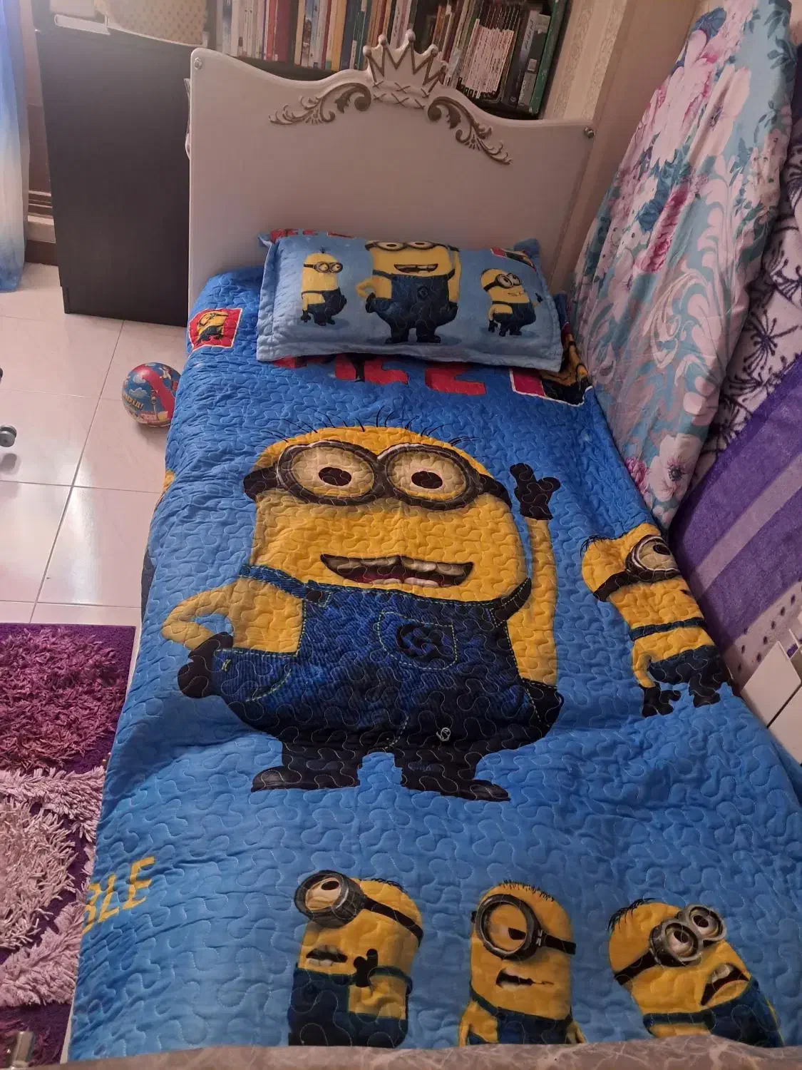 ست تخت دو کاره  و ویترین|تخت و صندلی بچه|فردیس, نگارستان|دیوار