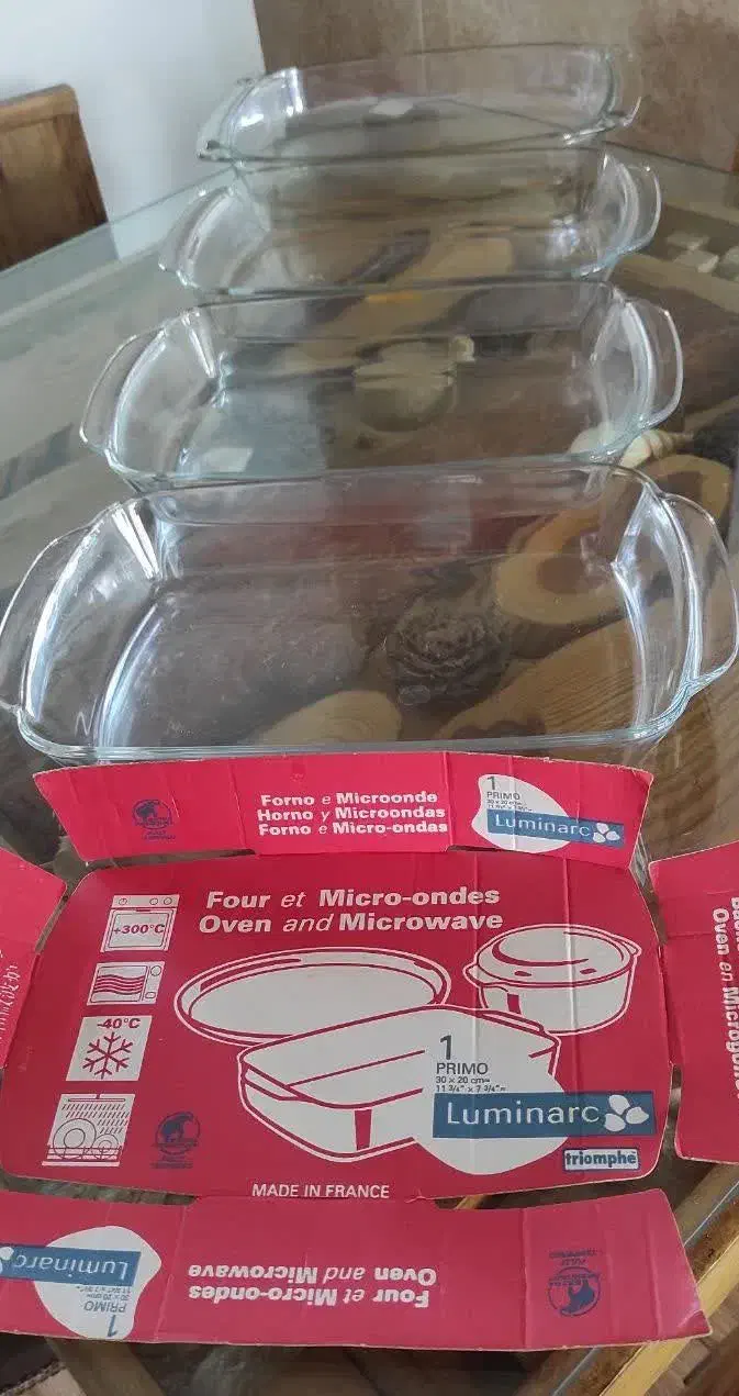 ظروف پیرکس لامینارک|ظروف پخت‌وپز|بندر انزلی, پیل علی باغ|دیوار