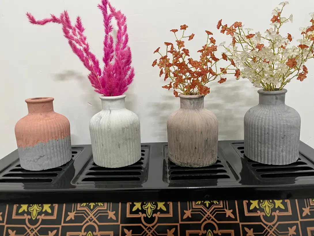 گلدان سنگ مصنوعی|صنایع دستی و سایر لوازم تزئینی|خمینی‌شهر, |دیوار