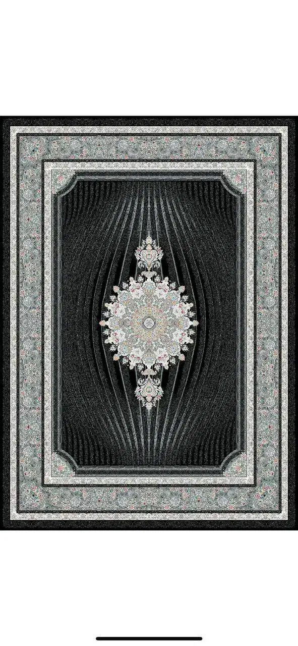 فرش ۱۲۰۰شانه تراکم ۳۶۰۰کاشان|فرش|کاشان, مزرعه نو|دیوار