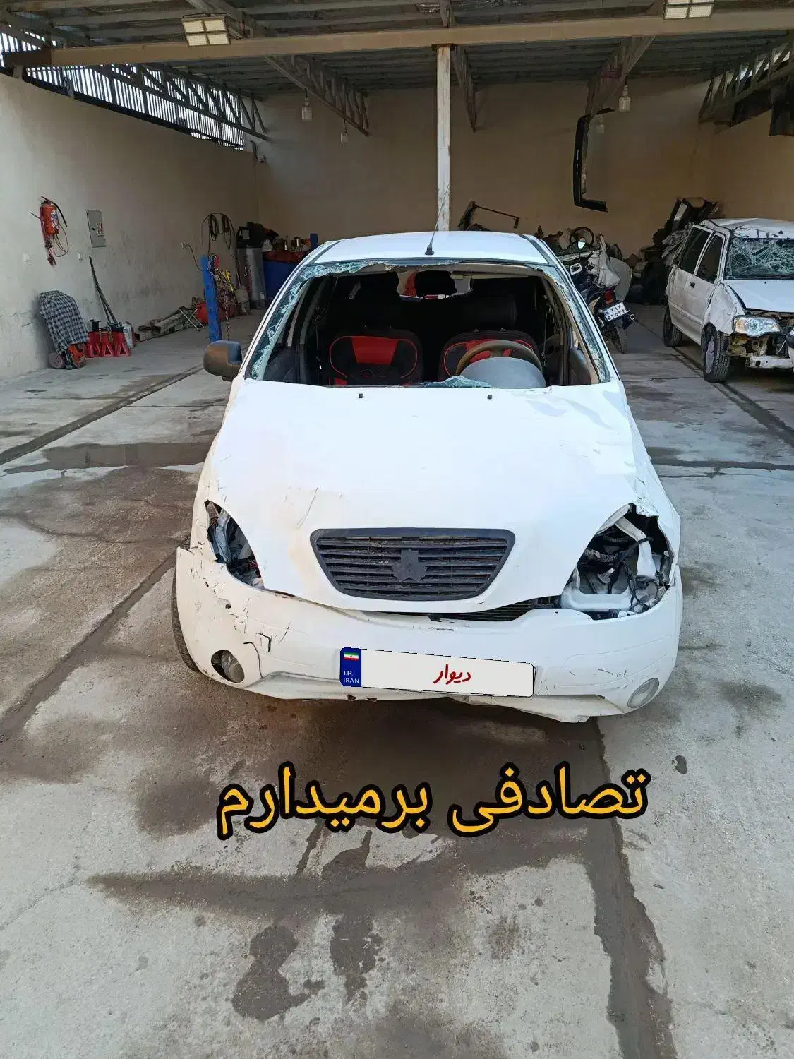 تیبا 2 تصادفی|خودرو سواری و وانت|شیراز, تلخ داش|دیوار