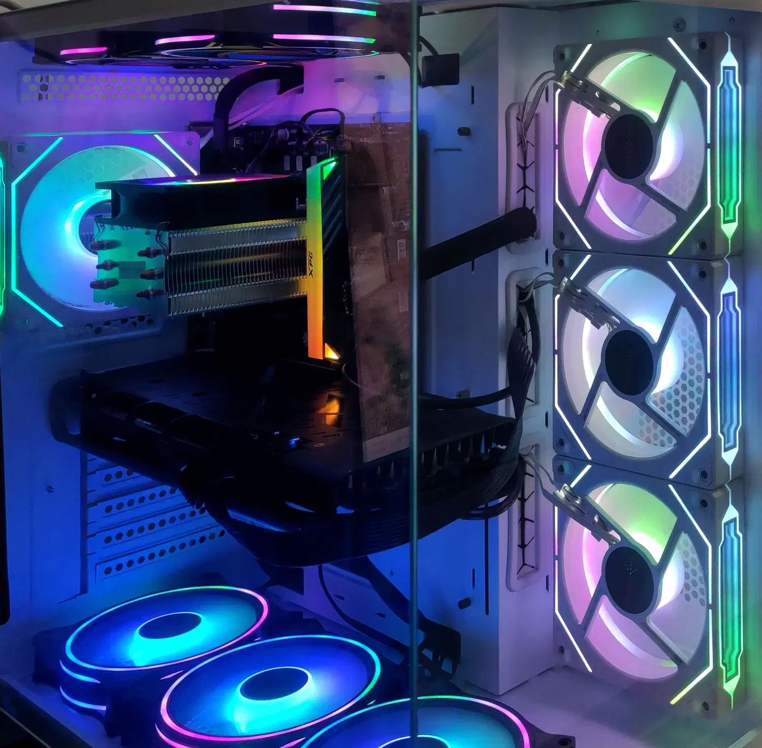 کامپیوتر گیمینگ نسل ۱۲ با مانیتور ۳۴ اینجی|رایانه رومیزی|قزوین, |دیوار