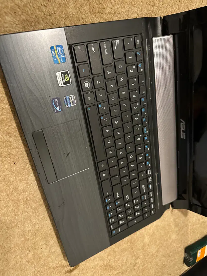 Asus n53sv لپ تاپ|رایانه همراه|کرمانشاه, |دیوار