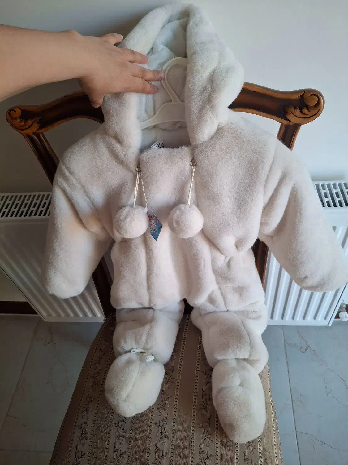 کاپشن سرهمی خرگوشی پولیشی|کفش و لباس بچه|پیشوا, |دیوار