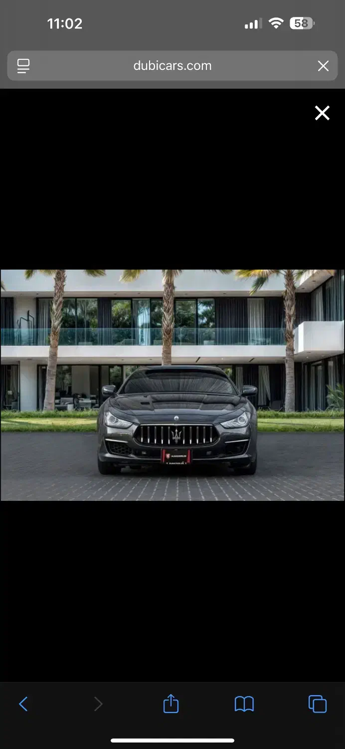 فروش مازراتی گیبلی مدل ۲۰۱۴|خودرو سواری و وانت|رشت, گلسار|دیوار