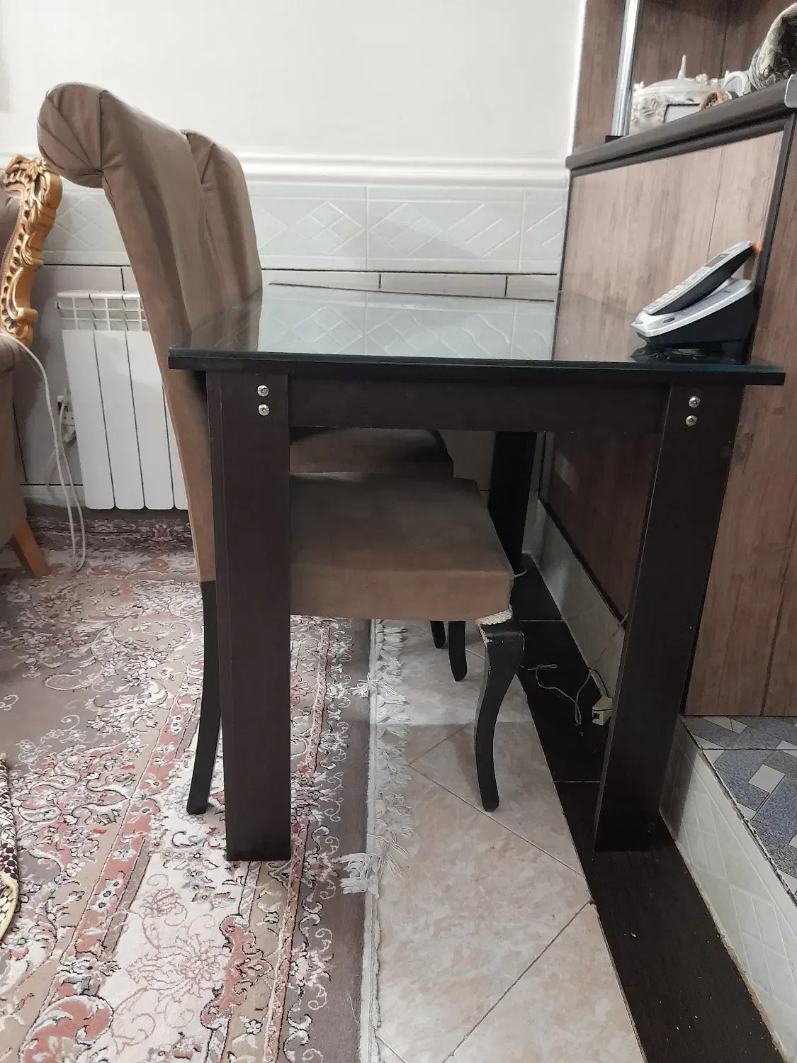 میز غذاخوری|میز و صندلی غذاخوری|دامغان, |دیوار