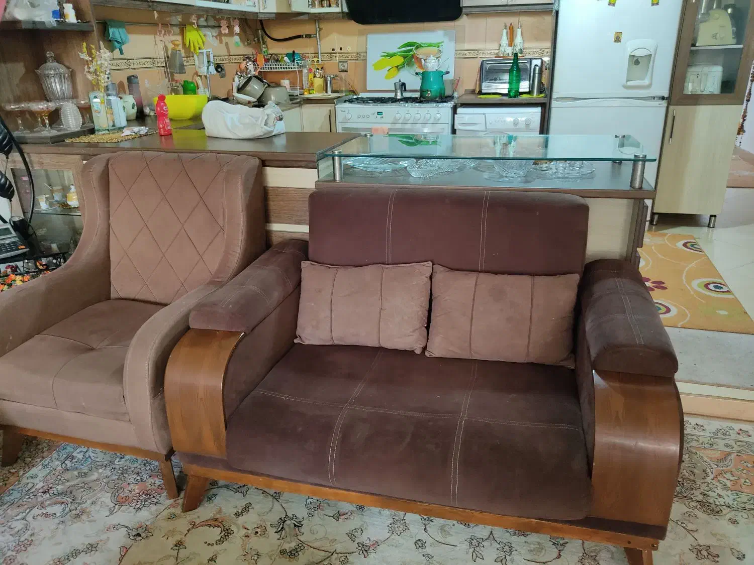 مبل هفت نفره کار تهران|مبلمان خانگی و میز عسلی|کاشمر, |دیوار