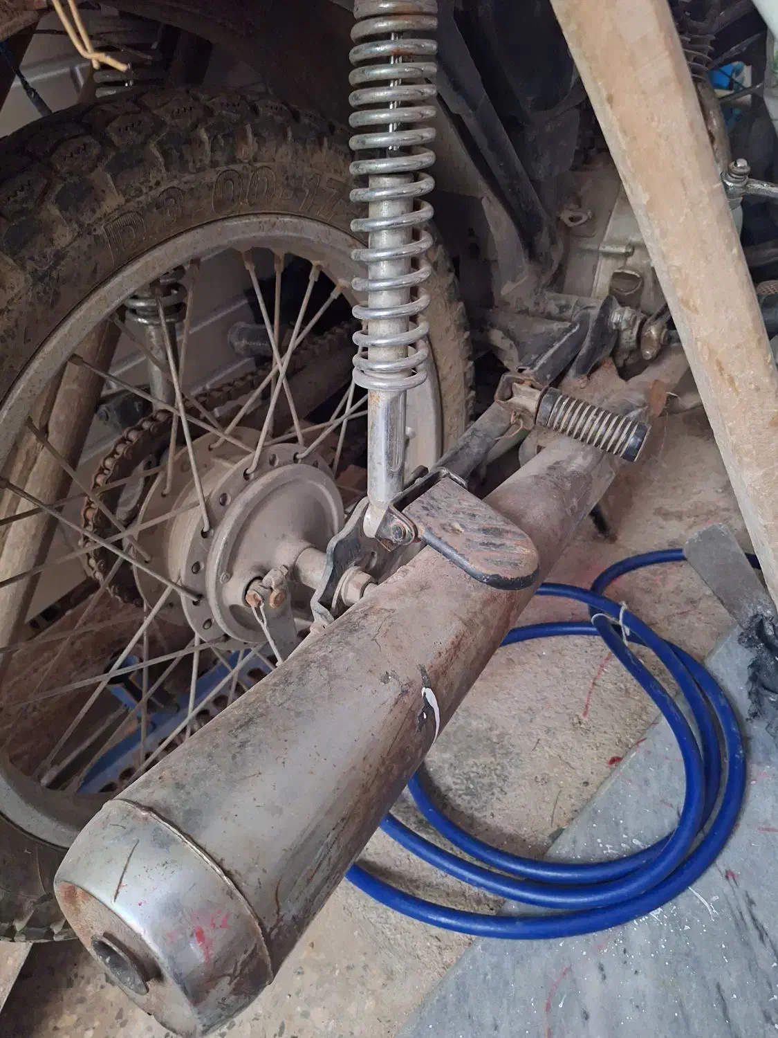 موتور سیکلت تلاش ۱۲۵ مدل ۸۴ نقدواقساط با چک صیادی|موتورسیکلت|دزفول, |دیوار