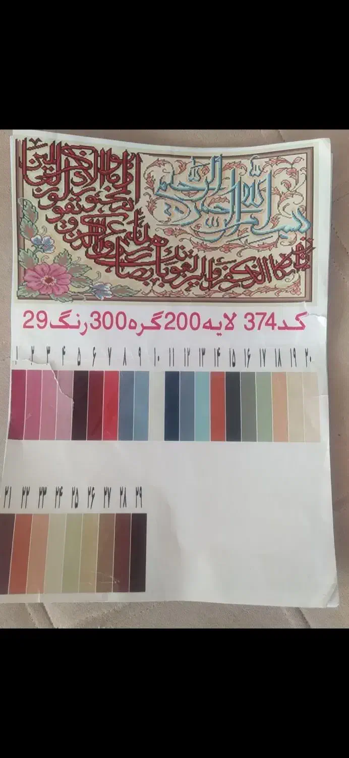 نخ و نقشه وان یکاد|لوازم خیاطی و بافتنی|الیگودرز, |دیوار