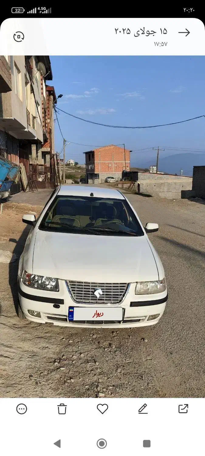 سمند 89|خودرو سواری و وانت|نورآباد, |دیوار