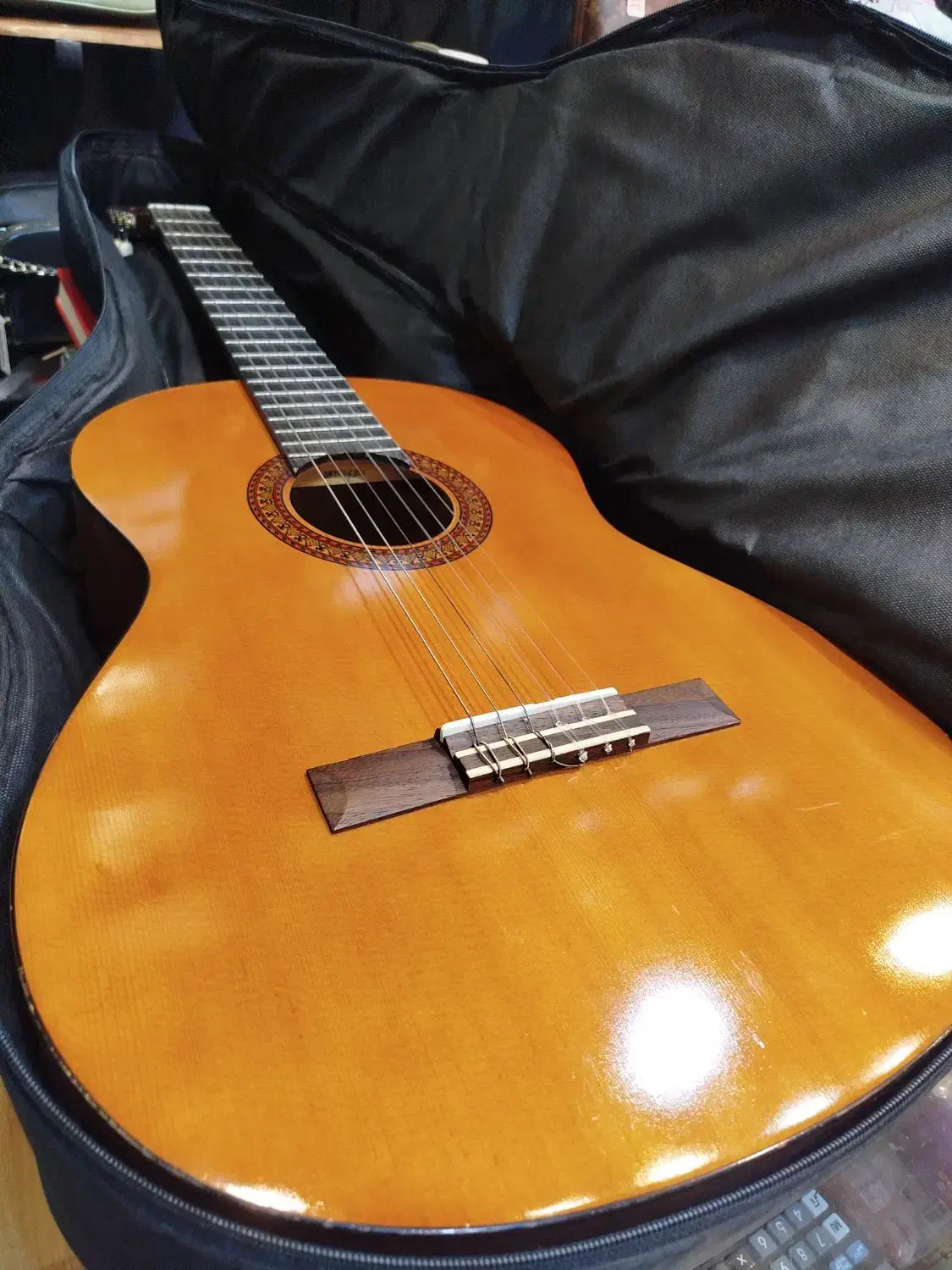 گیتار آکوستیک یاماها C45 اندونزی|گیتار، بیس، امپلیفایر|اردبیل, |دیوار