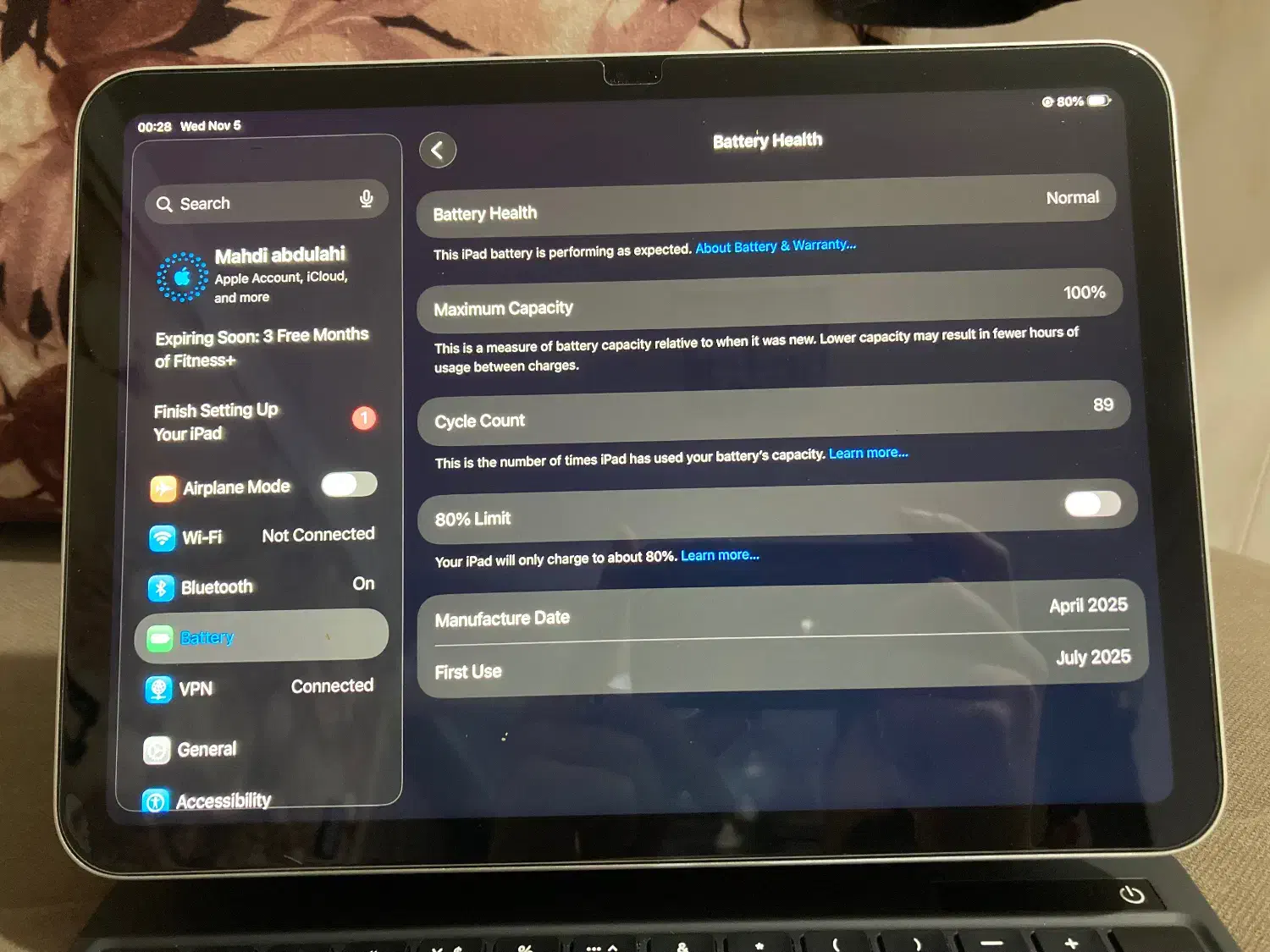 تبلت اپل iPad WiFi (2025) ظرفیت 128 رم 6 گیگابایت|تبلت|بافق, |دیوار