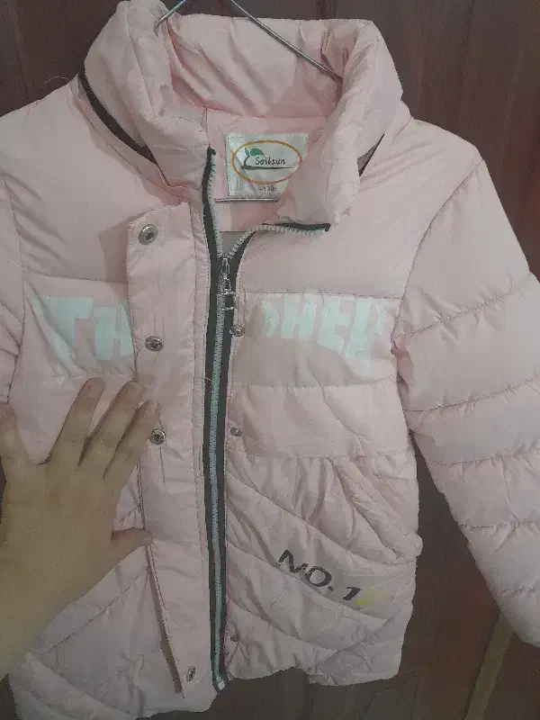 کاپشن دخترونه رنگ صورتی کم رنگ قیمت ۲۴۰|لباس|مشهد, نوید|دیوار