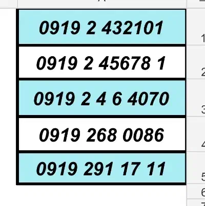 0919.493.23.83|سیم‌کارت|کرج, عظیمیه|دیوار