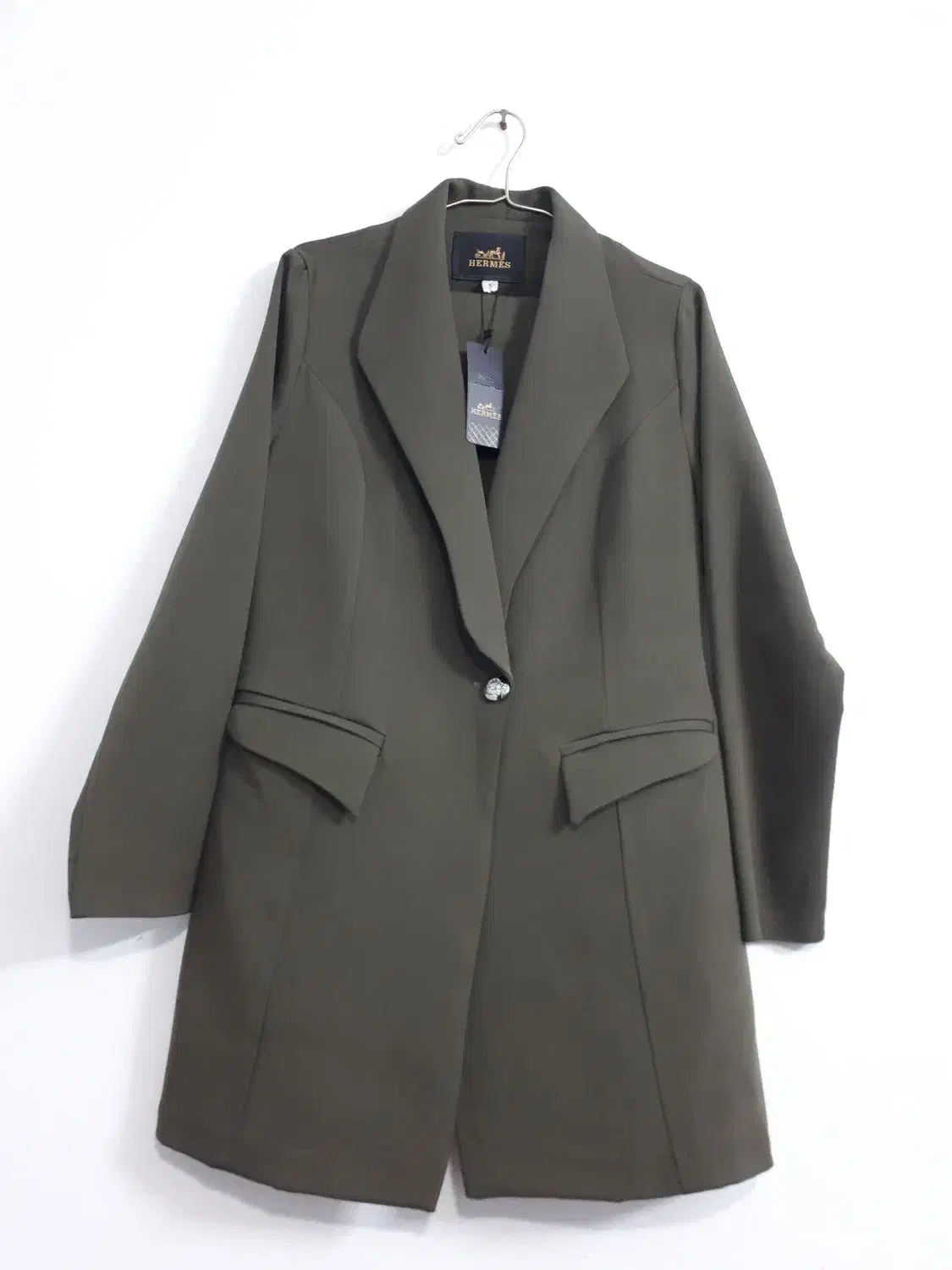 کت و شلوار نو رنگ زیتونی سایز ۴۲و۴۴|لباس|الیگودرز, |دیوار