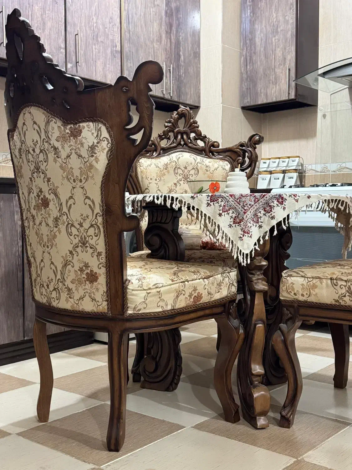 مبل سلطنتی|مبلمان خانگی و میز عسلی|ایذه, |دیوار