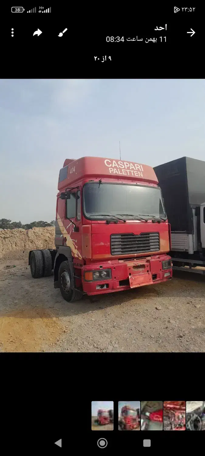 کشنده مان اوراقی|خودرو سنگین|رباط‌کریم, رباط‌کریم|دیوار