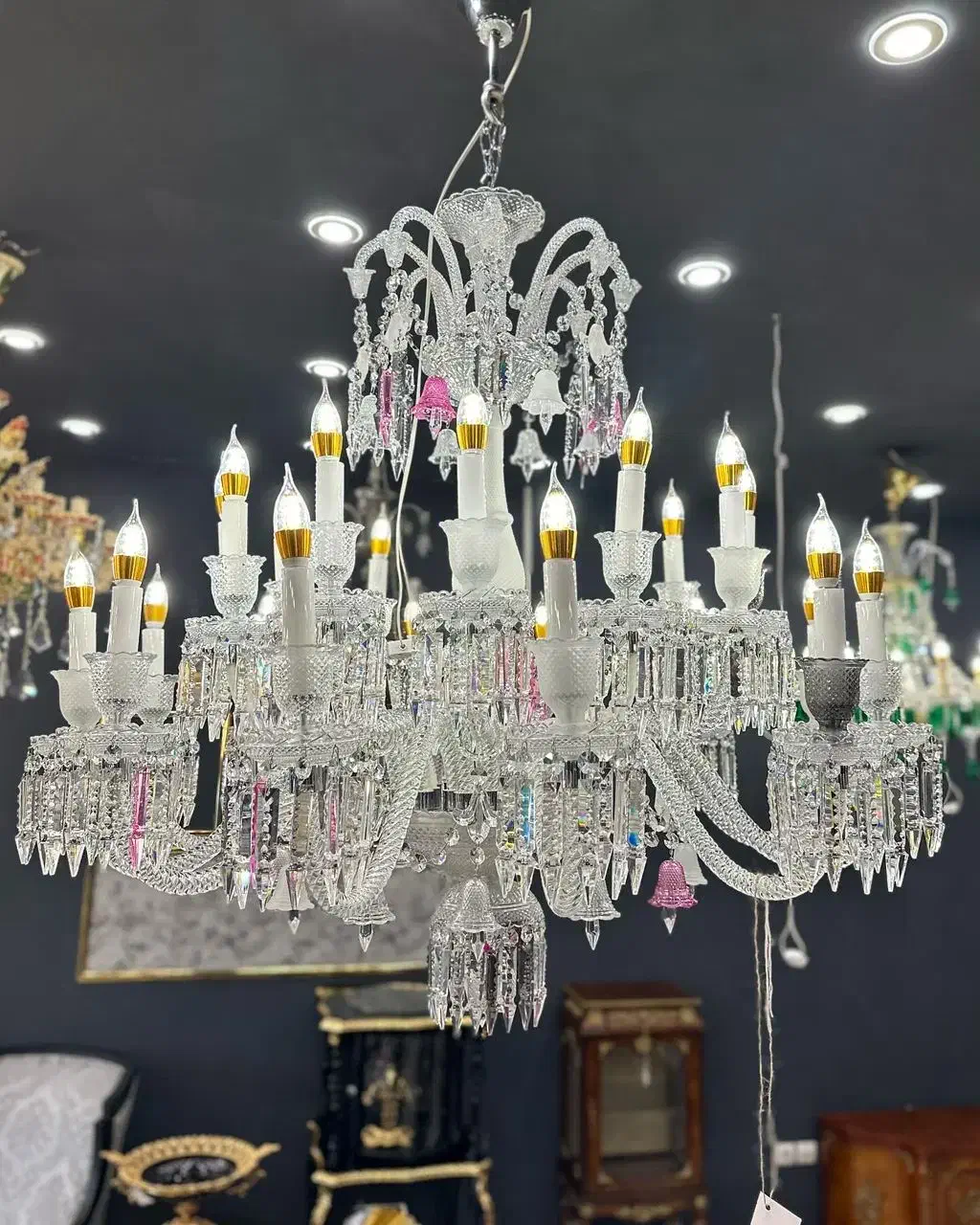 لوستر باکارات فرانسوی|لوستر و چراغ آویز|بندر ماهشهر, |دیوار