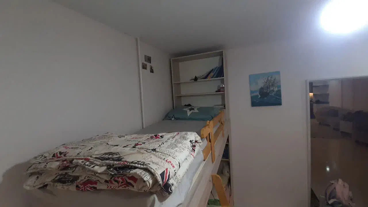 تخت دو طبقه MDF|تخت و سرویس خواب|مشهد, هنرور|دیوار