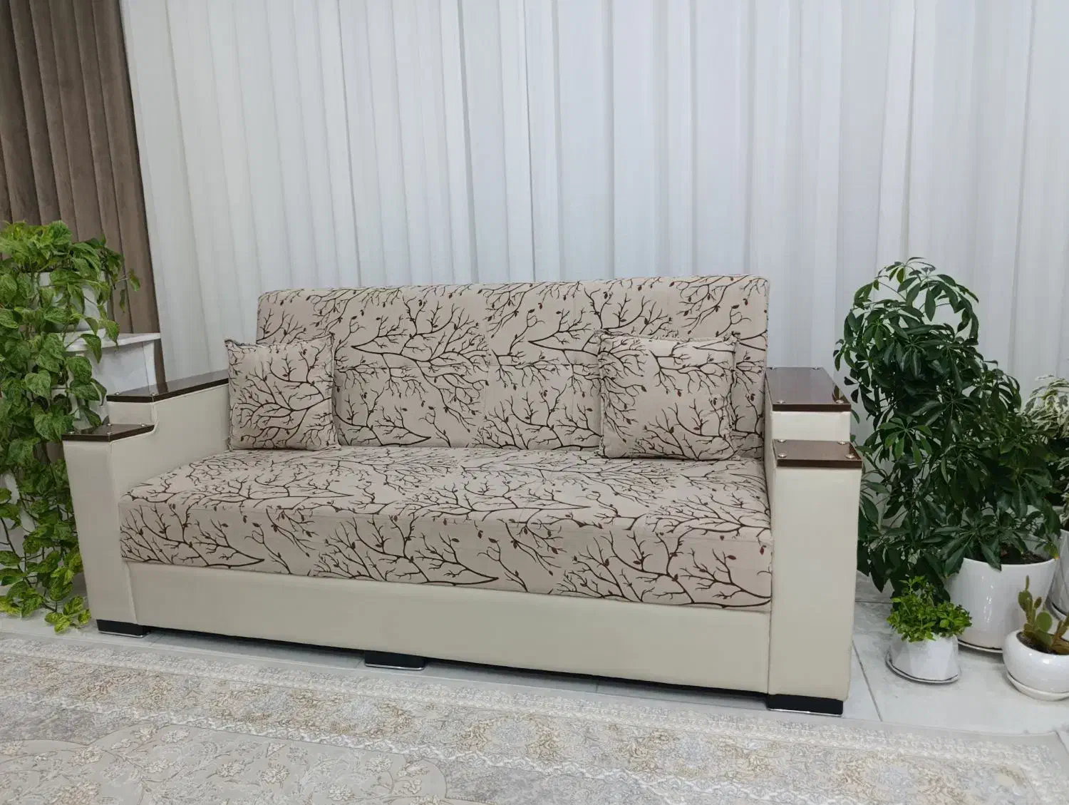 مبل دسته دار در حد نو|مبلمان خانگی و میز عسلی|شاهین دژ, |دیوار