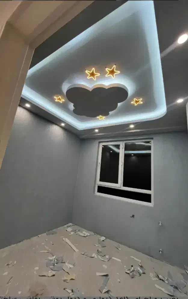 بازسازی صفر تا صد همه املاک کاغذ دیواری کناف نقاشی|خدمات پیشه و مهارت|رباطکریم, رباطکریم|دیوار