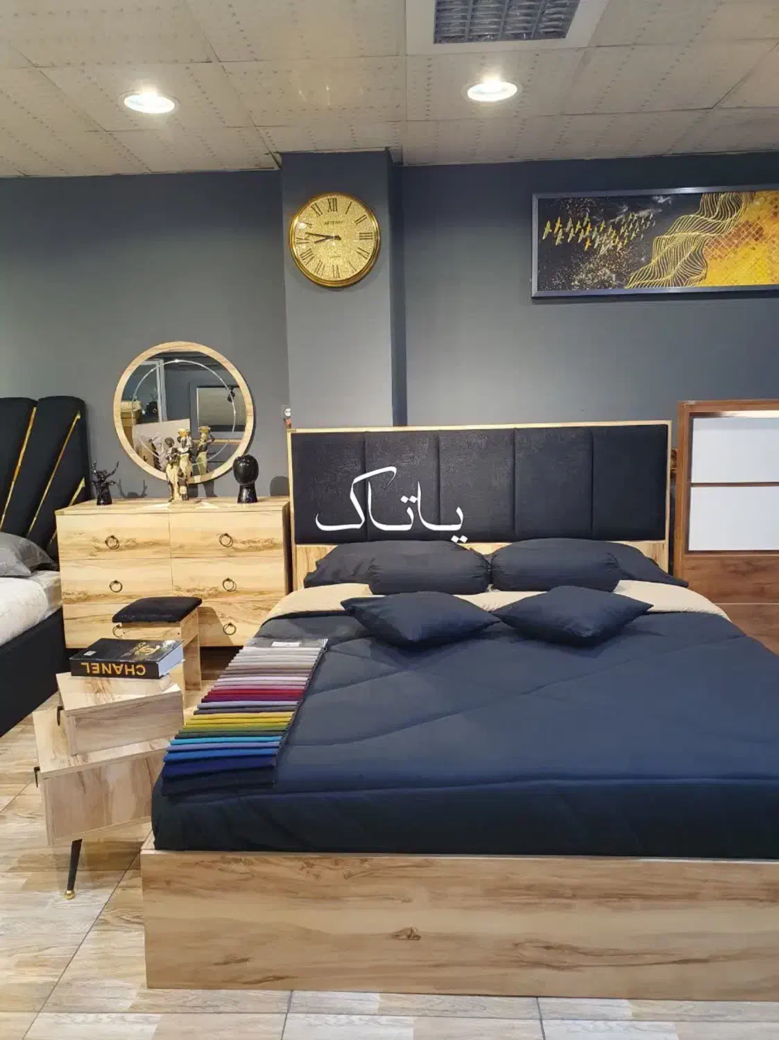 سرویس خواب دونفره رز تمام mdf|تخت و سرویس خواب|تهران, شهرک ولیعصر جنوبی|دیوار