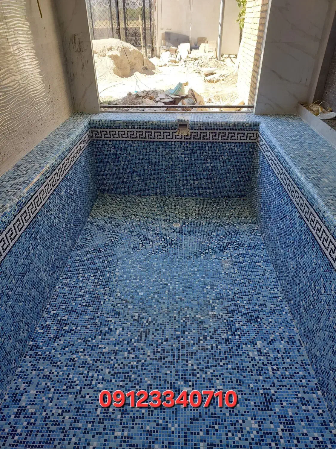 سرامیک کاری استخر سونا جکوزی|خدمات پیشه و مهارت|نوشهر, |دیوار